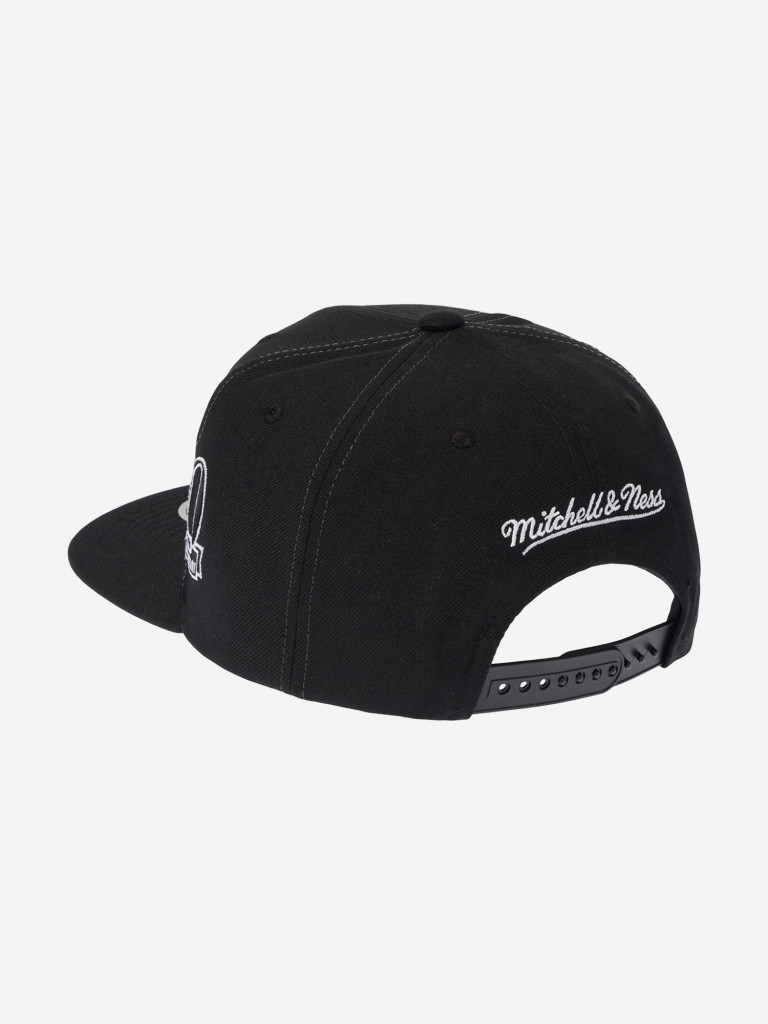 Бейсболка с прямым козырьком MITCHELL NESS HS12818-BCEBLCK Boston Celtics NBA