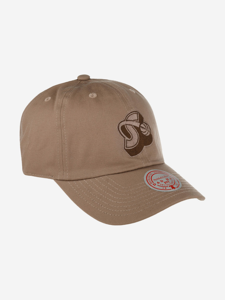 Бейсболка MITCHELL NESS HLUX5181-SSUYYPPPBROW Seattle Supersonics NBA