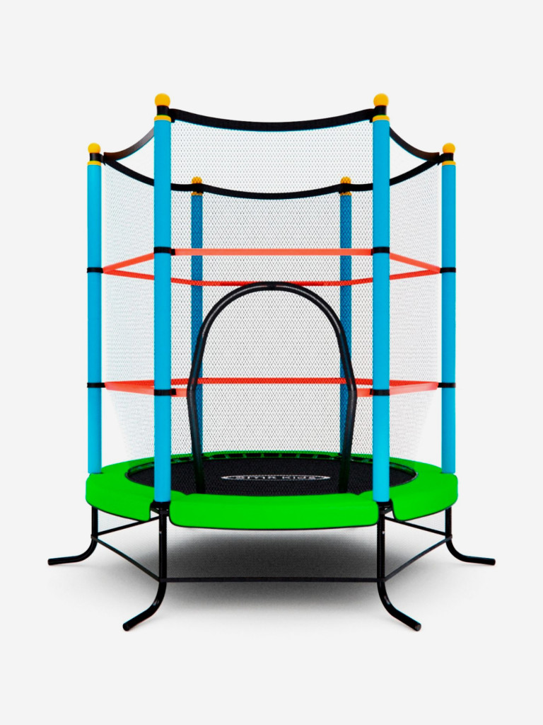 Батут DFC SMRKIDS 55 дюймов с сеткой GREEN