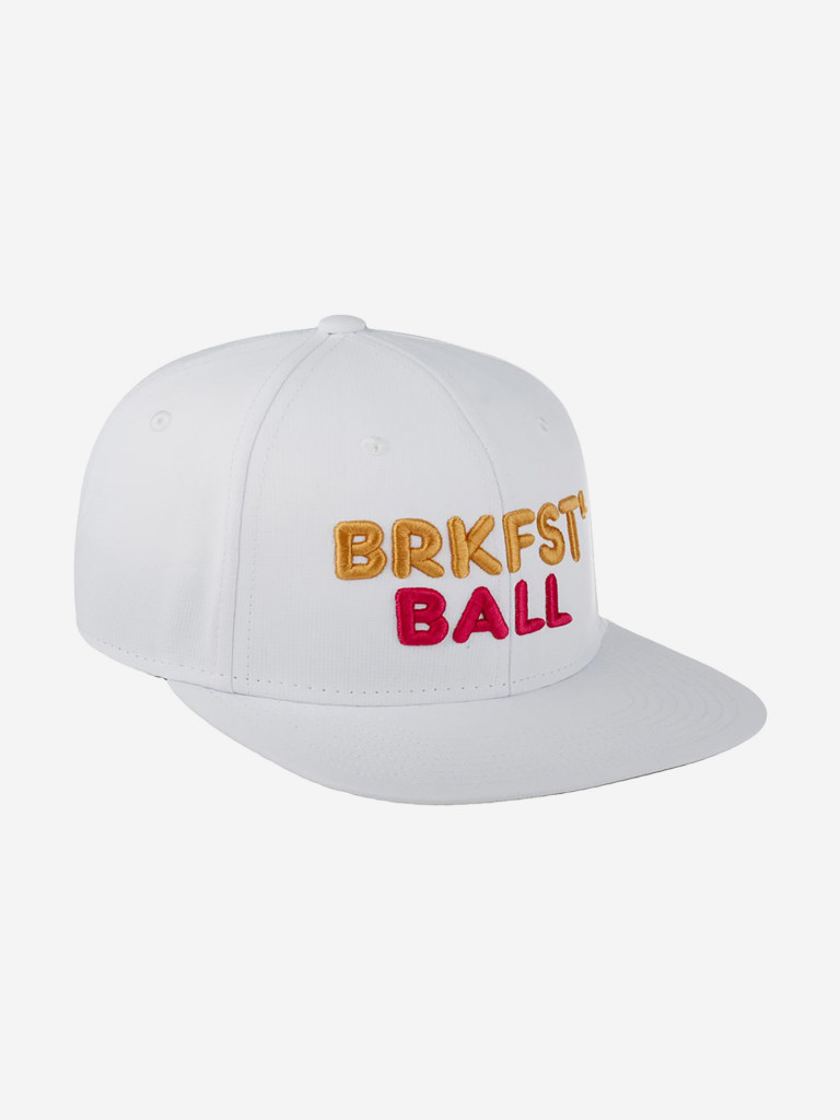 Бейсболка с прямым козырьком AMERICAN NEEDLE 19H004A-BFASTB Breakfast Ball Covert (белый)