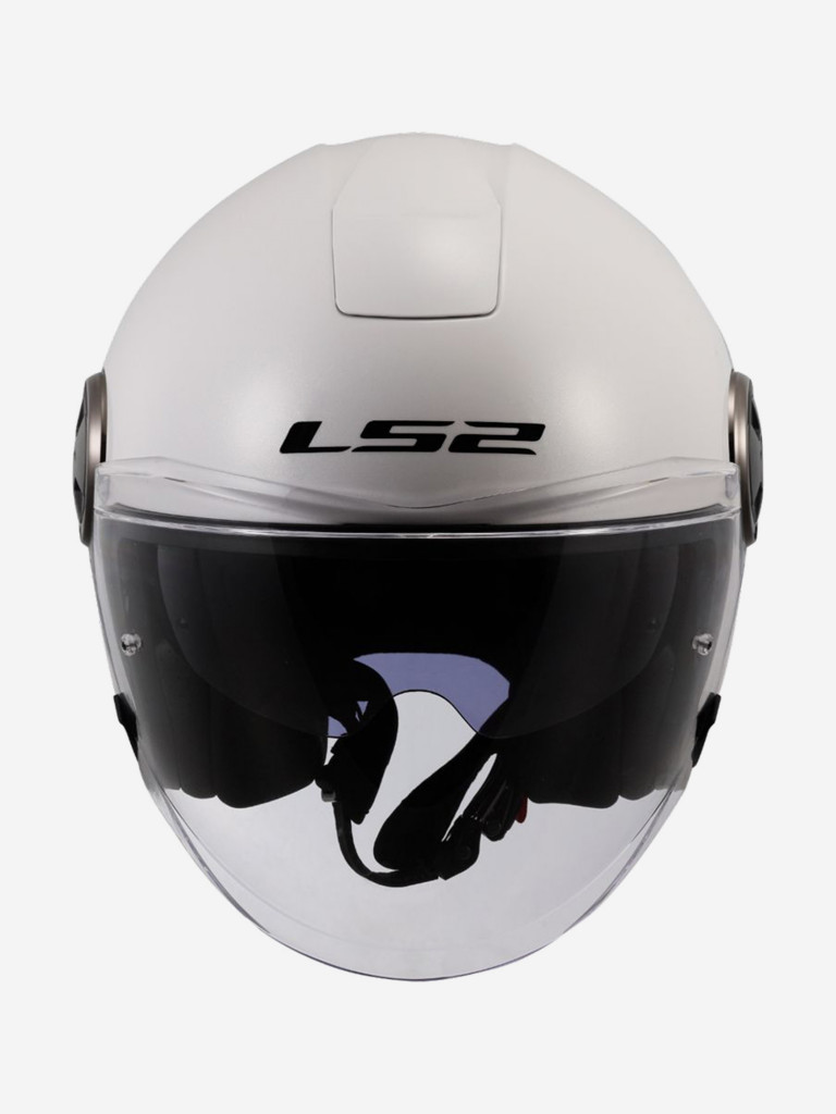 Мотошлем LS2 OF620 CLASSY Solid (белый глянцевый, White)