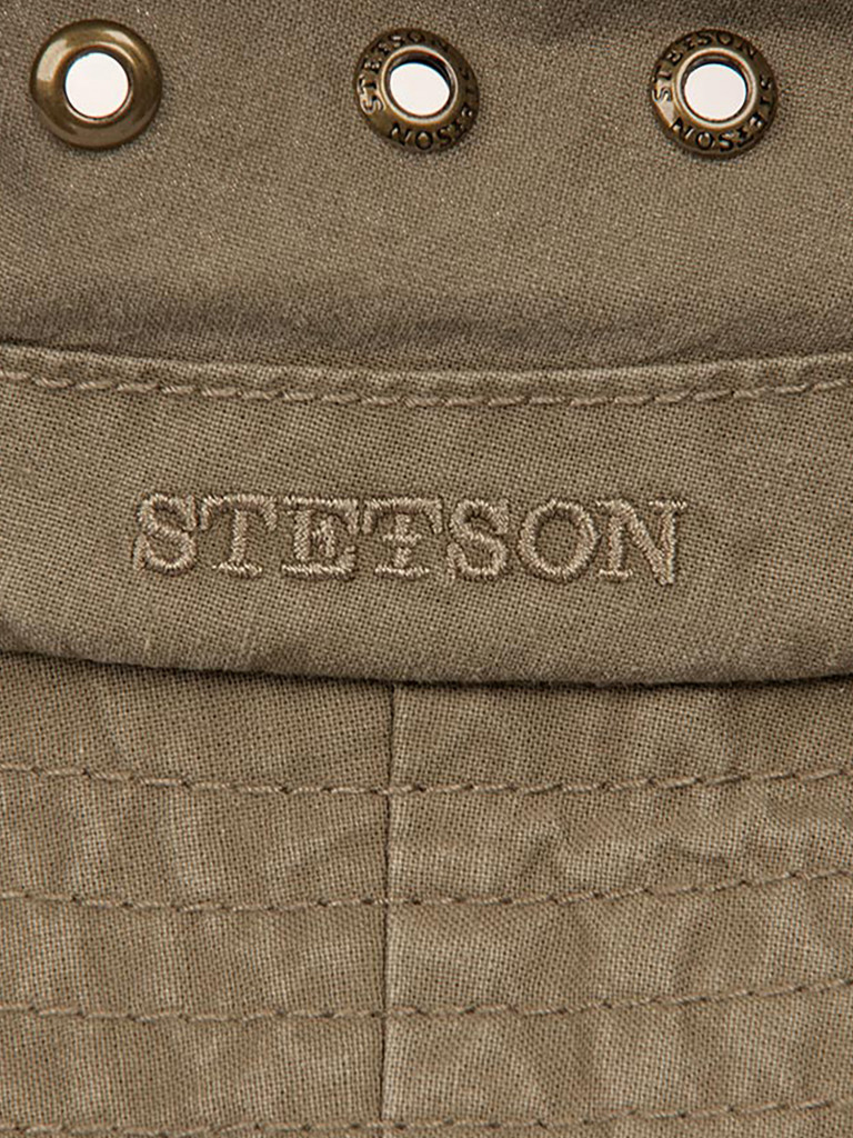 Панама STETSON 2811101 BUCKET DELAVE (оливковый)
