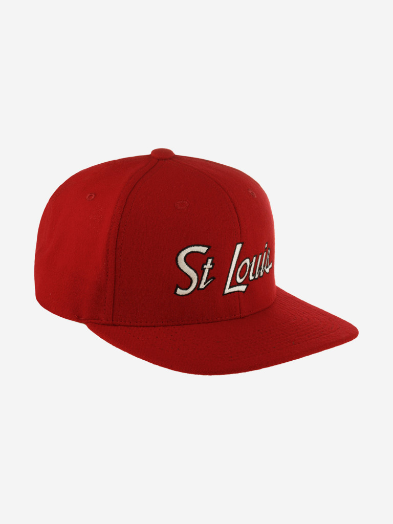 Бейсболка с прямым козырьком HOOD 100-MWL005-MO002-CM St Louis (красный)