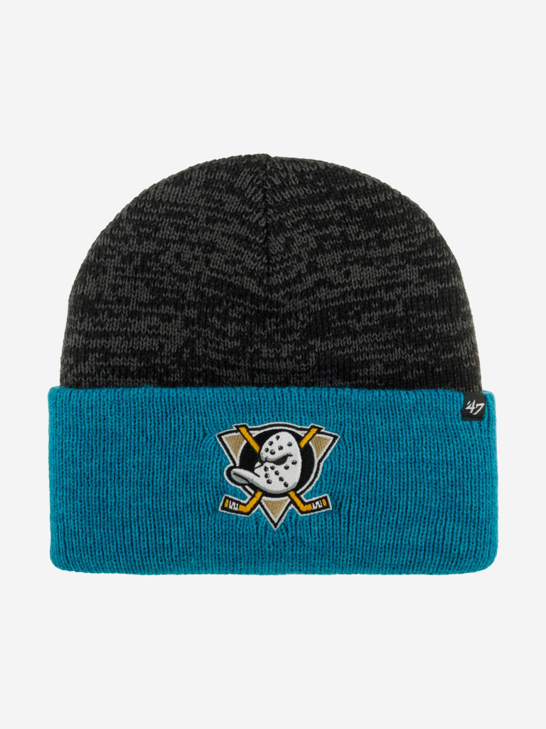 Шапка с отворотом 47 BRAND H-TTBFZ25ACE-BKA Anaheim Ducks NHL (зеленый)