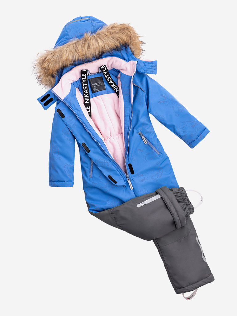Комбинезон зимний для девочки NIKASTYLE