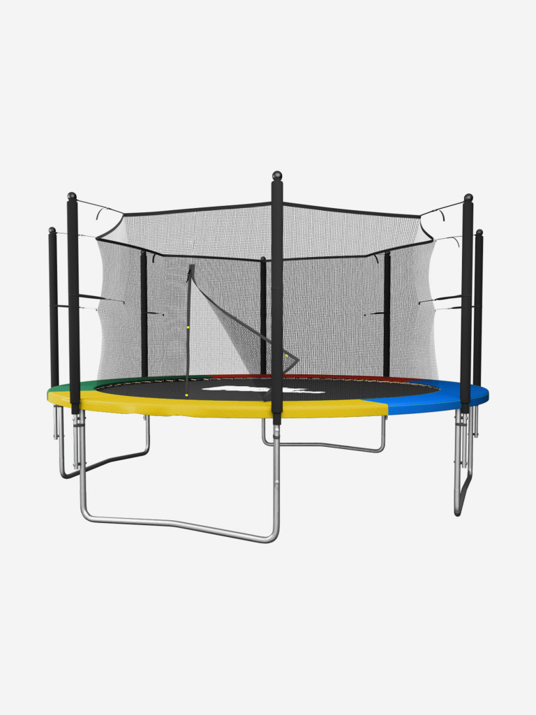 Батут UNIX Line Simple 12 ft разноцветный, внутренняя защитная сетка
