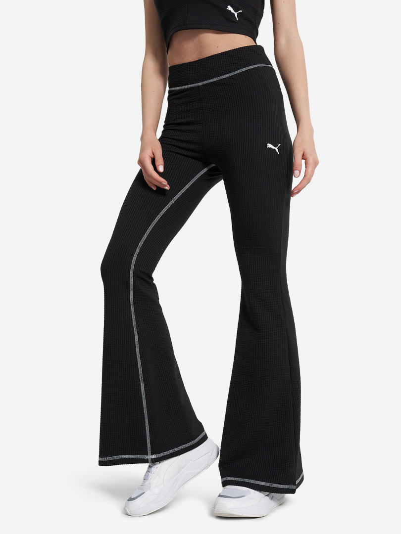 фото Легинсы женские puma dare to textured, черный