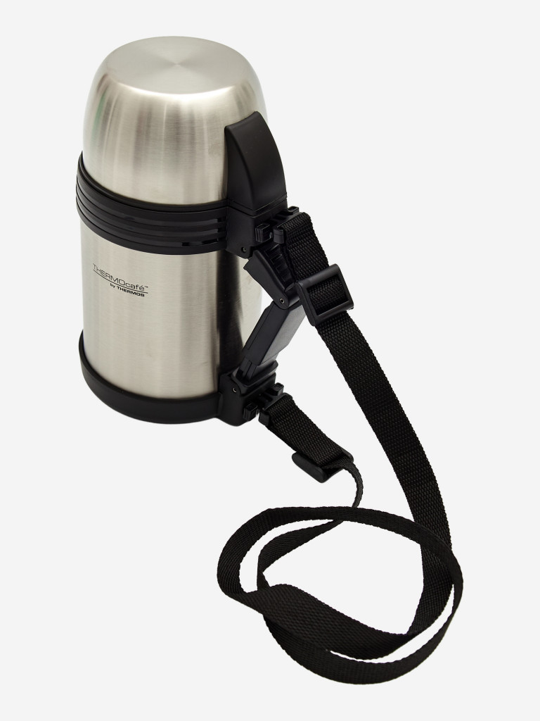 Термос для чая 1 литр THERMOS для еды, напитков, с широким и узким горлом, 2 кружки