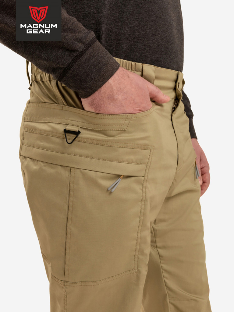 Брюки для рыбалки и охоты MAGNUM GEAR ATLAS PRO песочный