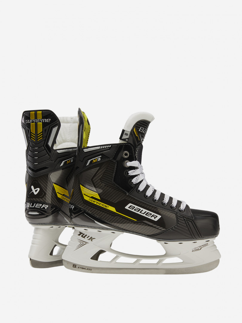 фото Коньки хоккейные детские bauer supreme m3 skate int, черный