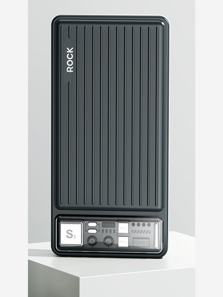 Внешний аккумулятор ROCK P91 PD20W Travel Series Power Bank 10000mAh темно-серый