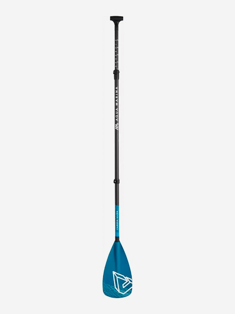 Весло для сапборда Aqua Marina Carbon Guide, разборное 3х-частное, карбон + нейлон, 180-220 см