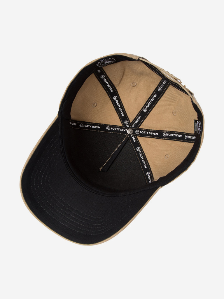 Бейсболка 47 BRAND B-REPDT12WBP-KH Los Angeles Dodgers MLB (бежевый)