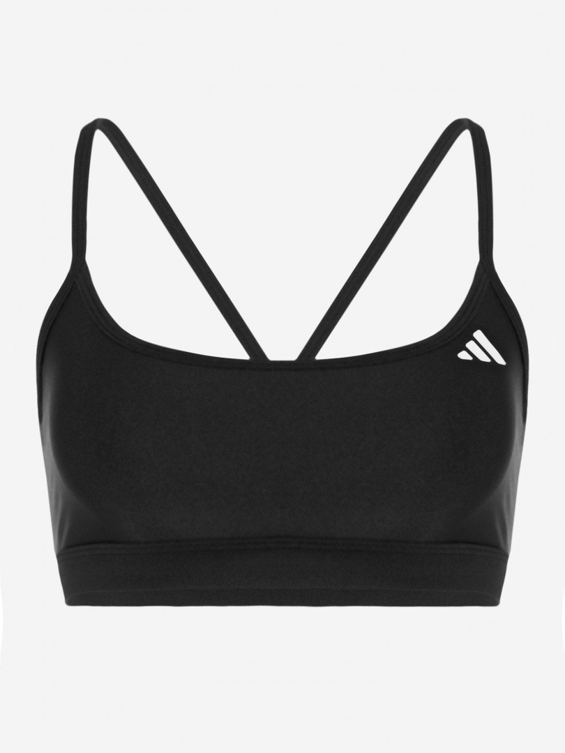 фото Топ бра спортивный adidas aero, черный