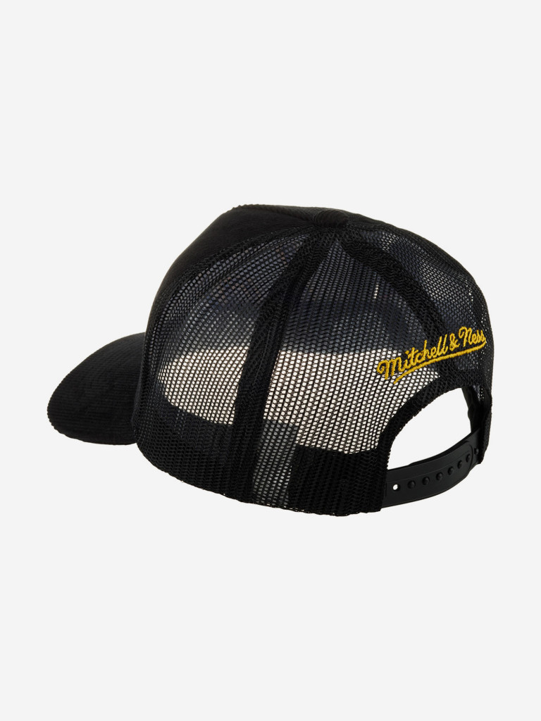 Бейсболка с сеточкой MITCHELL NESS HHSS6002-LALYYPPPBLCK Los Angeles Lakers NBA (черный)