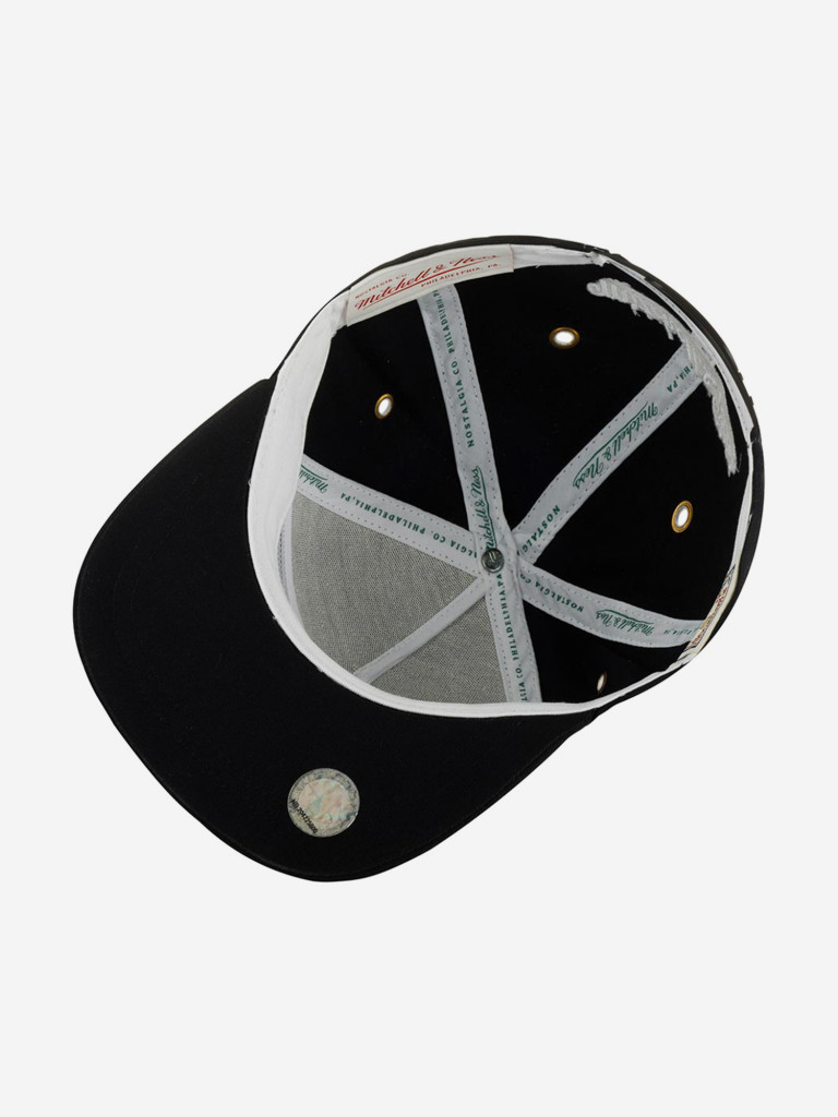 Бейсболка с прямым козырьком MITCHELL NESS MN-NG76Z-NPPSB-SASPURS San Antonio Spurs NBA