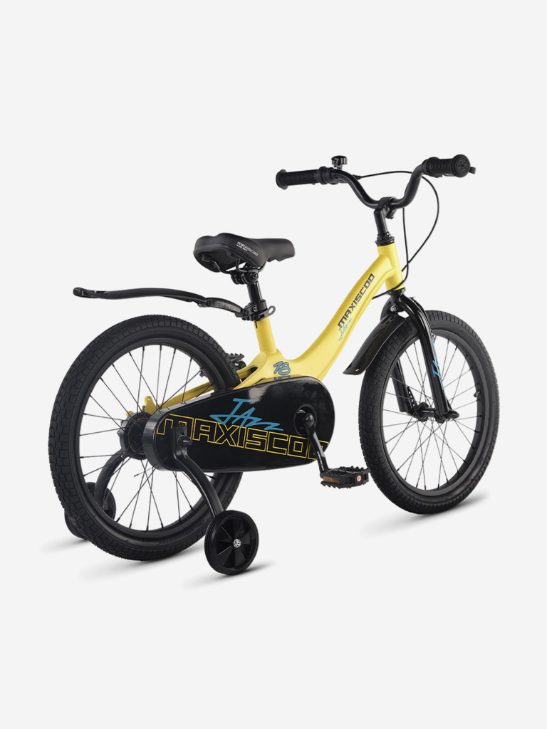 Велосипед Детский Maxiscoo Jazz стандарт 18'' Желтый Матовый (2026)