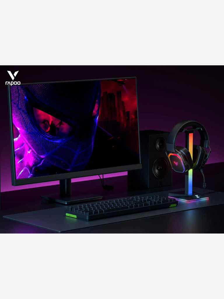 RAPOO Игровая гарнитура беспроводная VH850-BL, цвет - черный (13332)