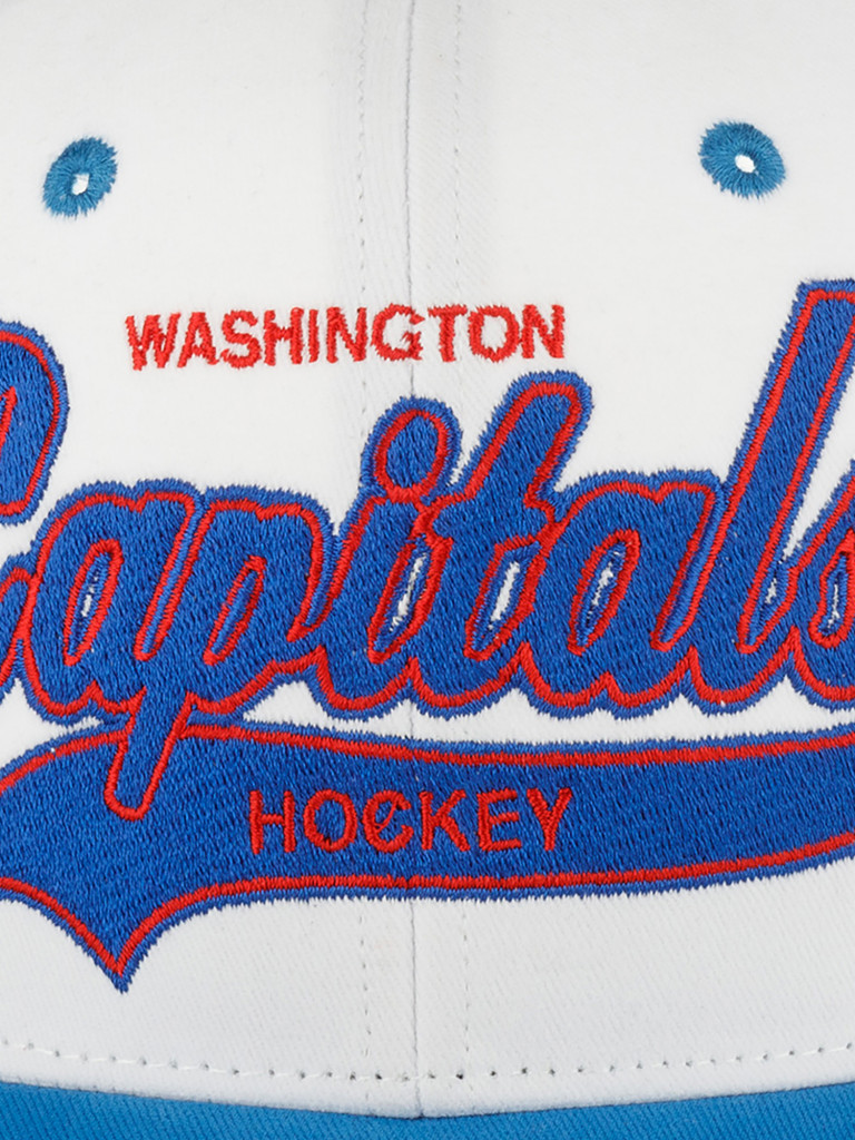 Бейсболка MITCHELL NESS HHSS7285-WCAYYPPPWHIT Washington Capitals NHL (синий)
