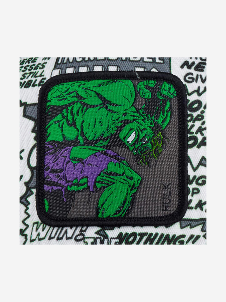 Бейсболка с сеточкой CAPSLAB CL/MAR3/1/HUL1 Marvel Hulk (белый)