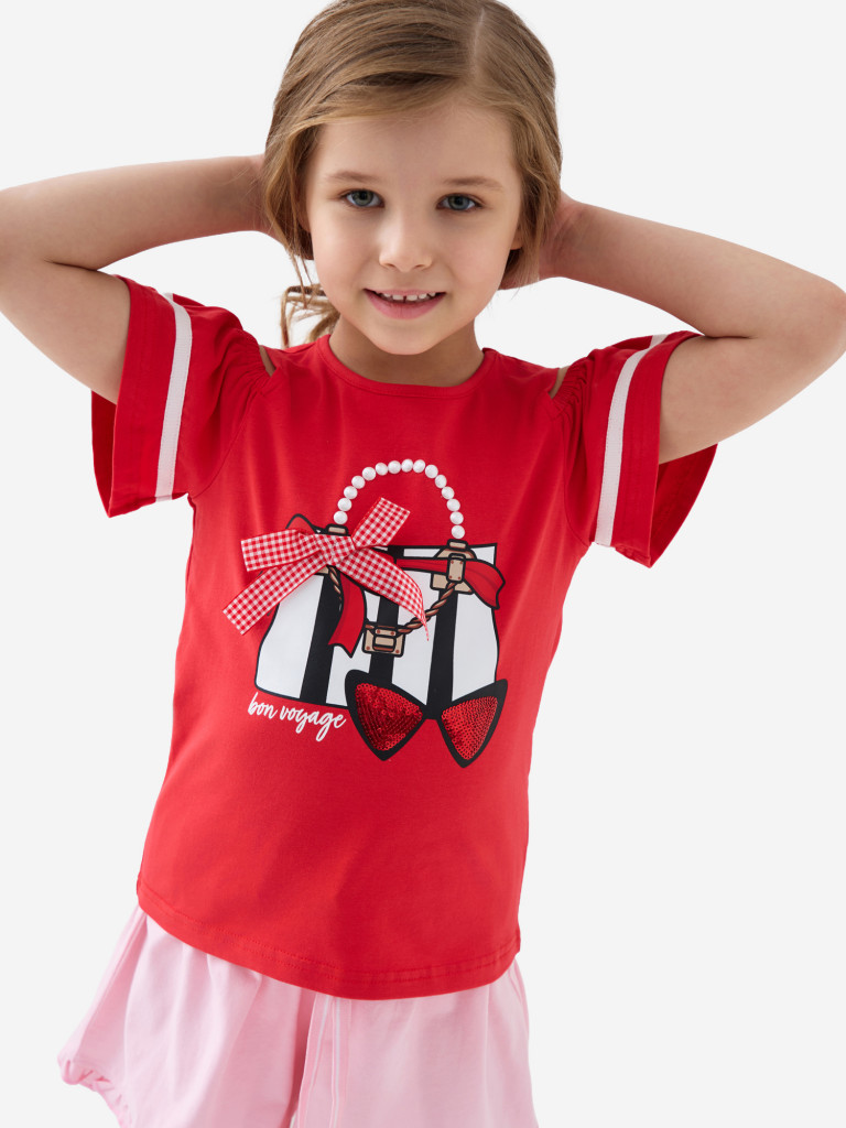 Футболка для девочки PlayToday