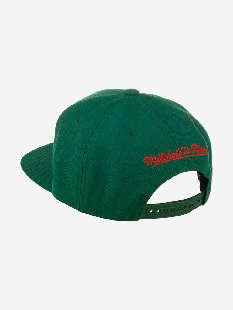 Бейсболка с прямым козырьком MITCHELL NESS 6HSSDX22015-NJDGREN New Jersey Devils NHL (зеленый)