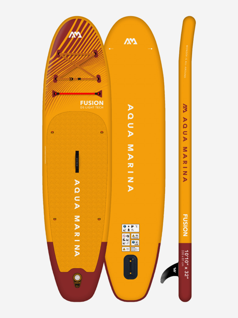 Надувной сапборд Aqua Marina FUSION 10'10" (330×81×15 см), универсальный