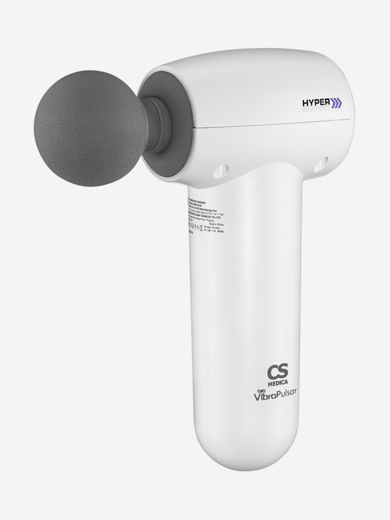 Массажер перкуссионный для ног, шеи, спины CS MedicaMassage Gun CS-v10 HYPER White