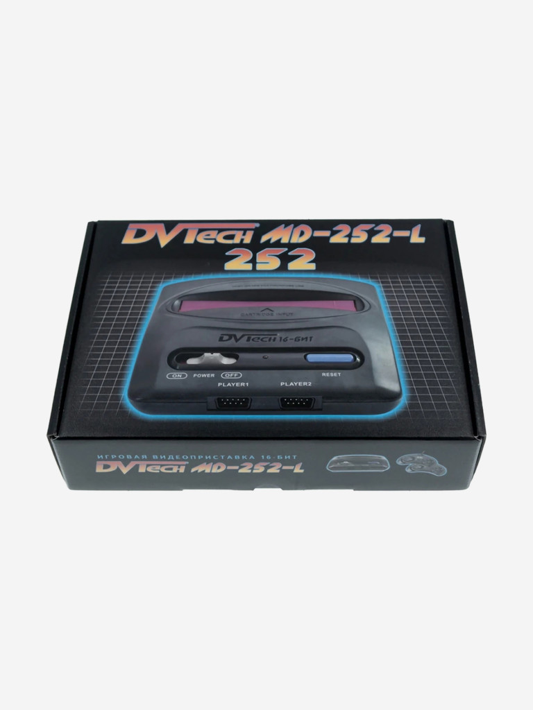 Игровая приставка DVTECH MD lit 16-бит +252 игр