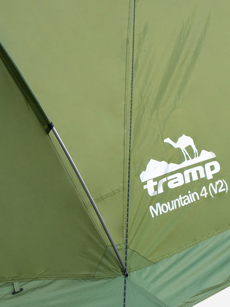 Палатка Tramp Mountain 4 (V2) зеленая