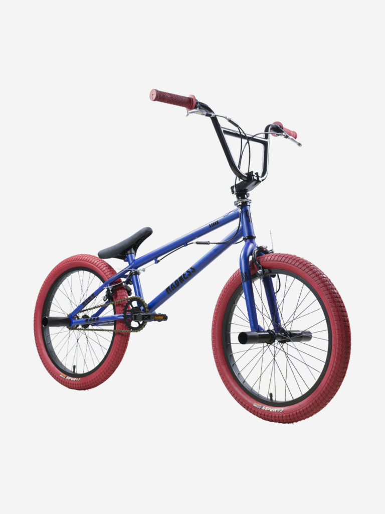 Велосипед подростковый Stark Madness BMX 2 фиолетовый матовый/черный/бургунди