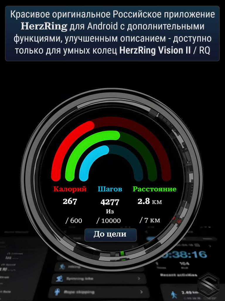 Умное кольцо HerzRing Vision 2