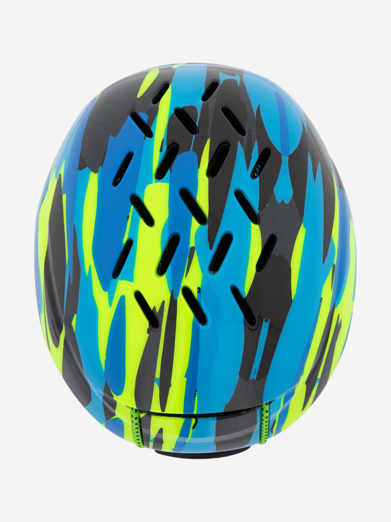 Горнолыжный шлем Alpina Pizi Neon-Blue Green Gloss