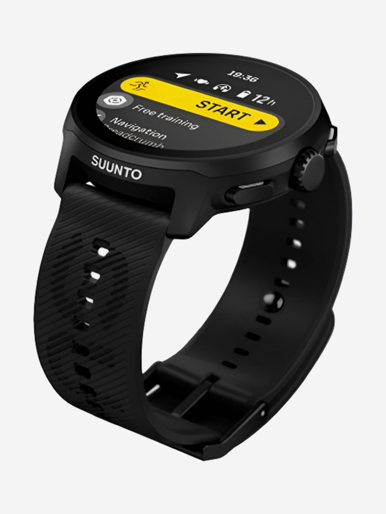 Спортивные часы Suunto Run, черные, силиконовый