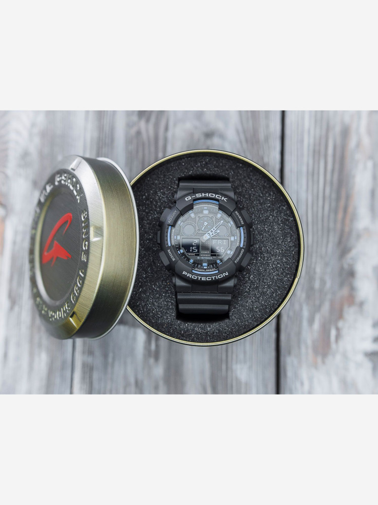 Спортивные часы CASIO G-SHOCK GA-100-1A2