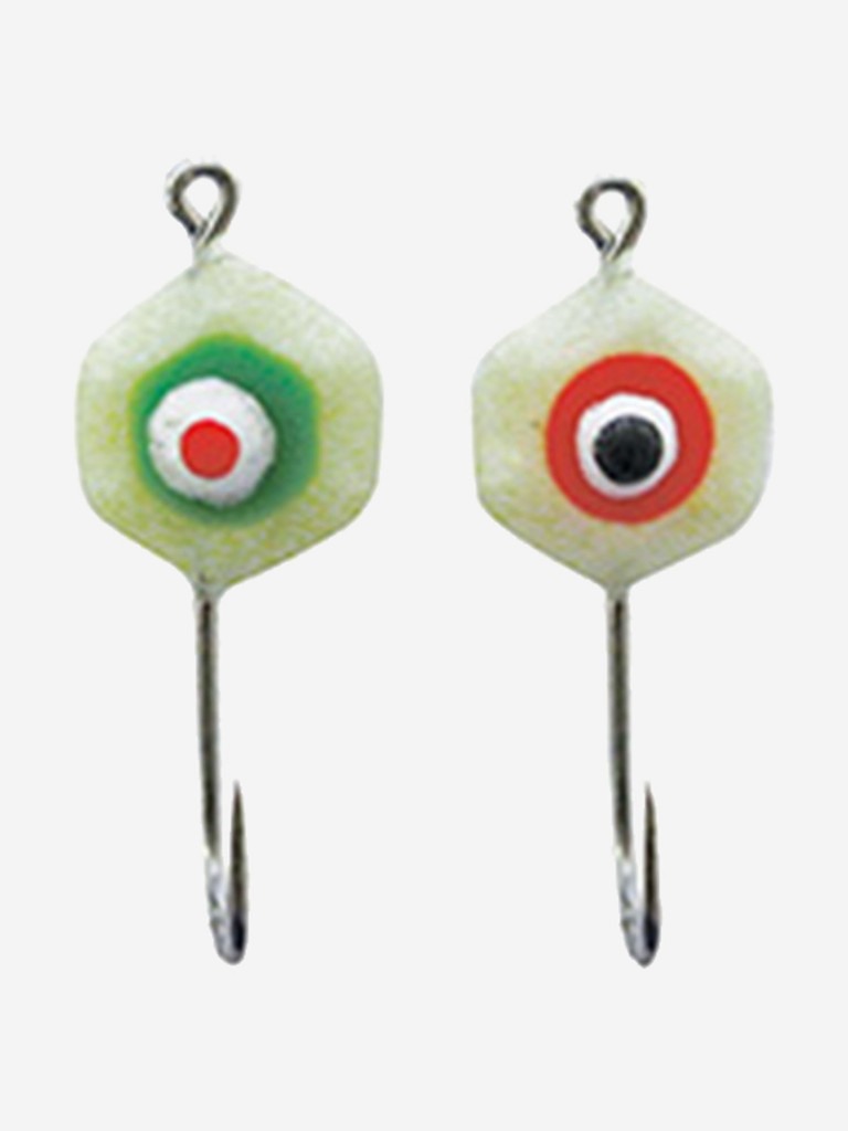 Мормышки ECOPRO фосфорные № 7К "Звездочка Ф" (100шт)