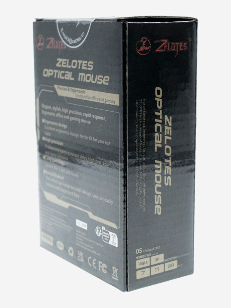 Проводная игровая мышь ZELOTES T-80
