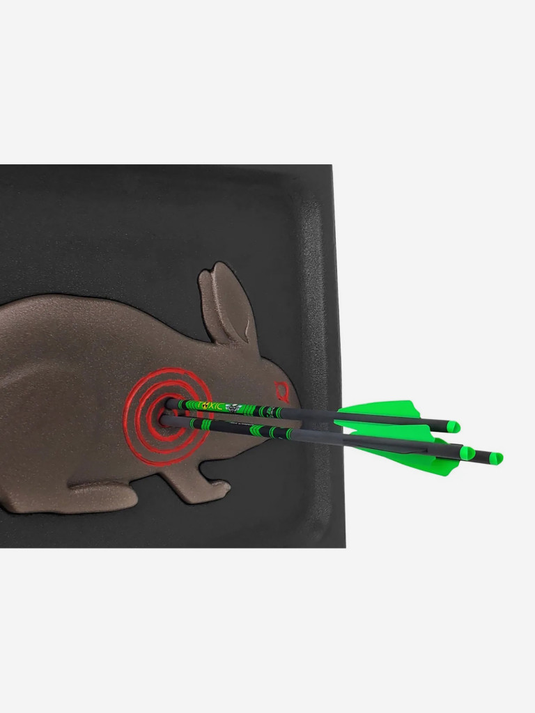 Стрела арбалетная карбоновая Centershot Toxic Carbon 20" Half Moon Nock