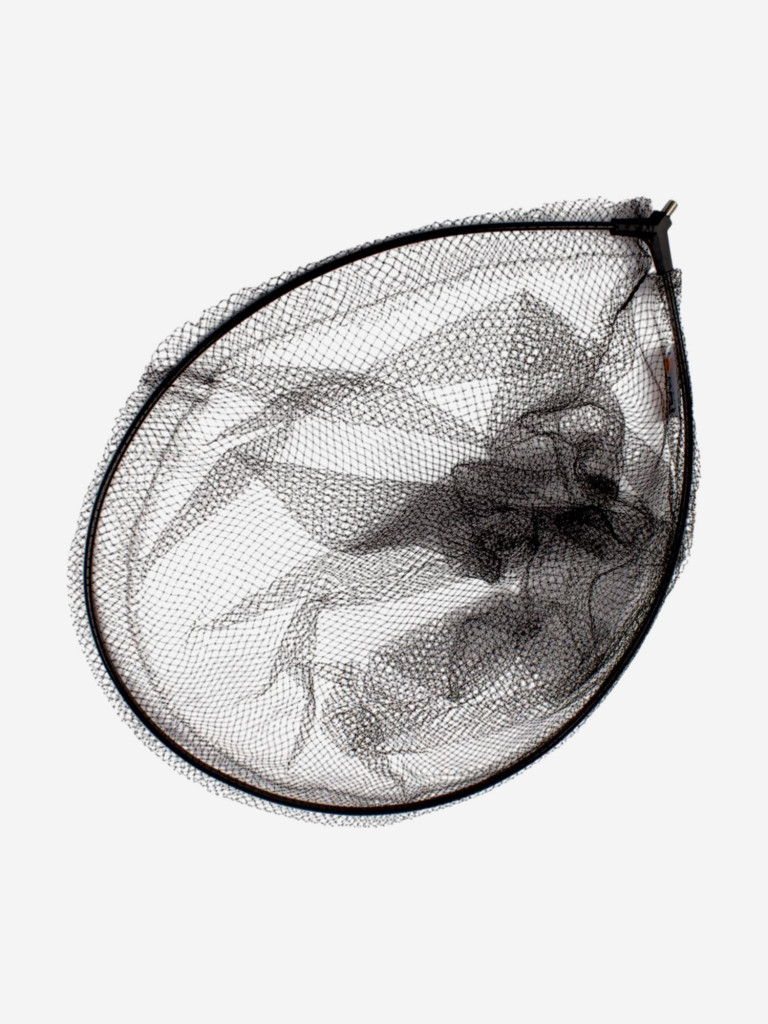 Голова для подсачека сетка чёрная леска, ячейка 7 мм, рамка алюминий