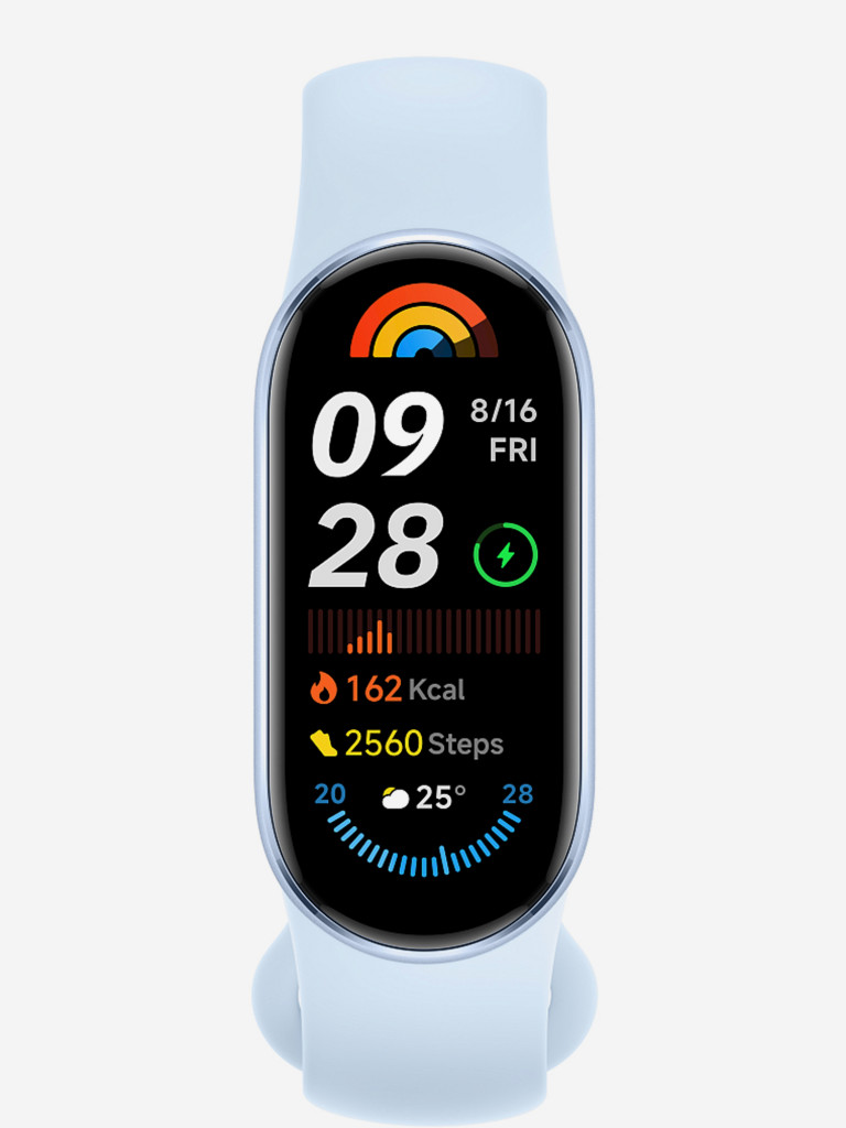 Фитнес-браслет Xiaomi Smart Band 9 синяя Арктика
