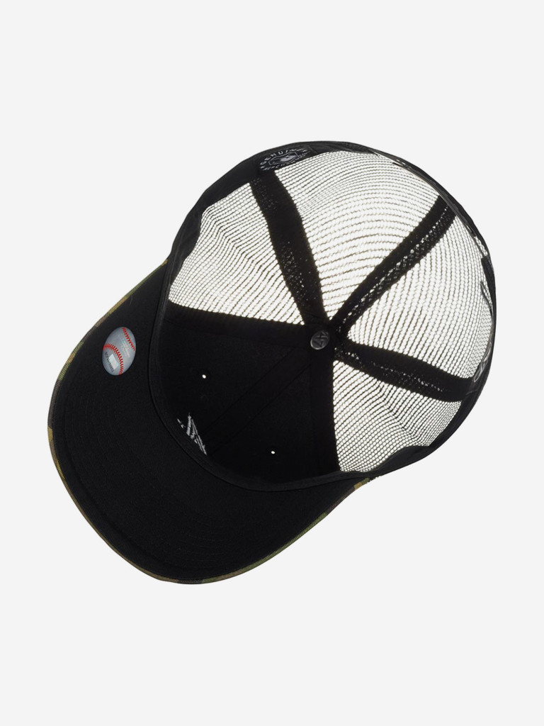 Бейсболка с сеточкой 47 BRAND B-CBRAN01GWP-CMB Atlanta Braves MLB (оливковый)