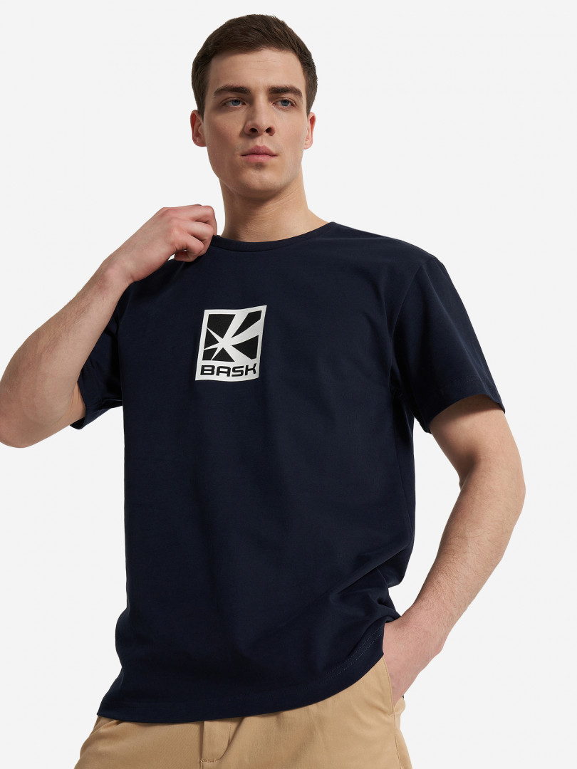 Футболка мужская оверсайз Bask Frame Mt Синий 3999₽