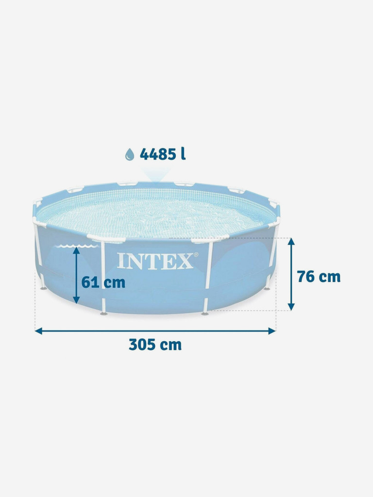 Бассейн каркасный Intex 28200NP (305х76см)
