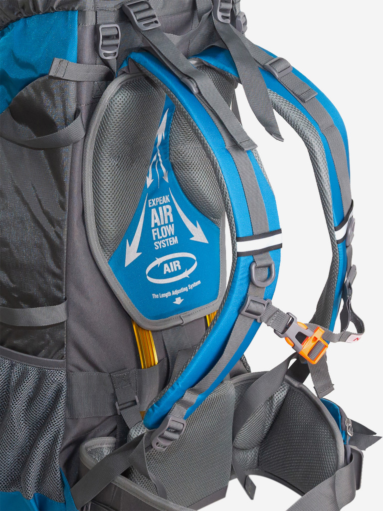 Рюкзак туристический Naturehike, 70л, голубой (NH70B070-B)