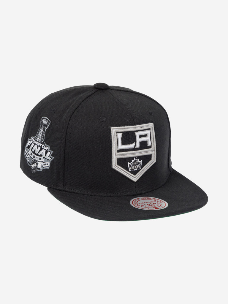 Бейсболка с прямым козырьком MITCHELL NESS HHSS6743-LAKYYPPPBLCK Los Angeles Kings NHL (черный)