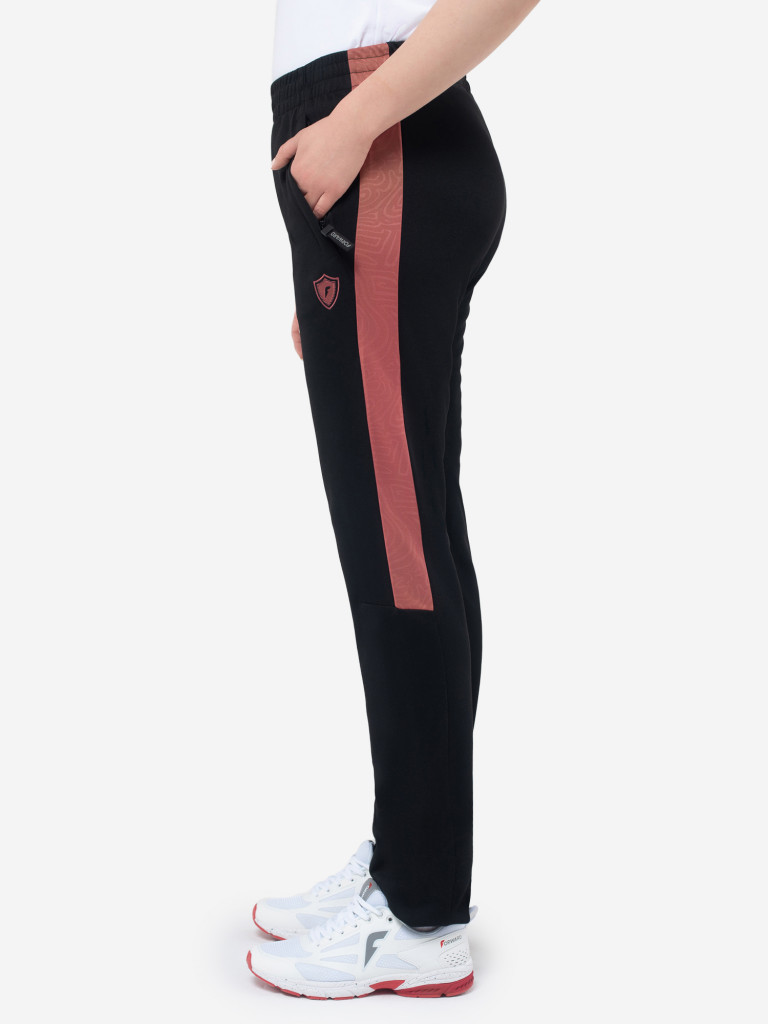 Костюм спортивный женский (коралловый/черный), Forward