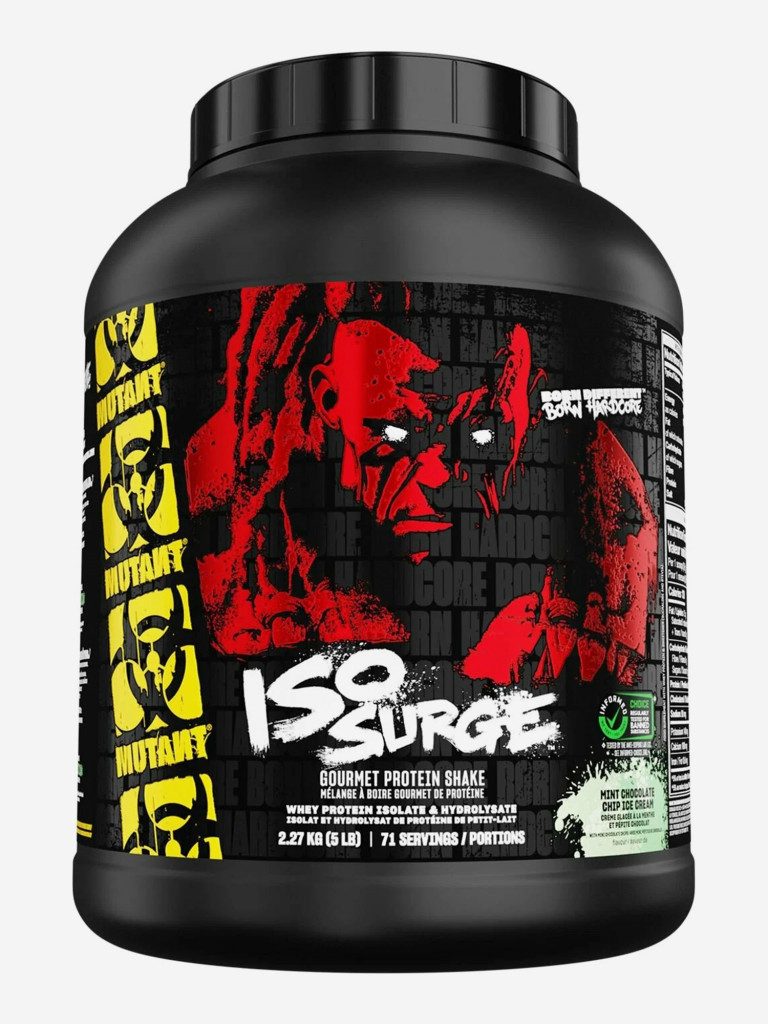 Протеин Mutant Iso Surge мята с шоколадной крошкой 2,27 кг.