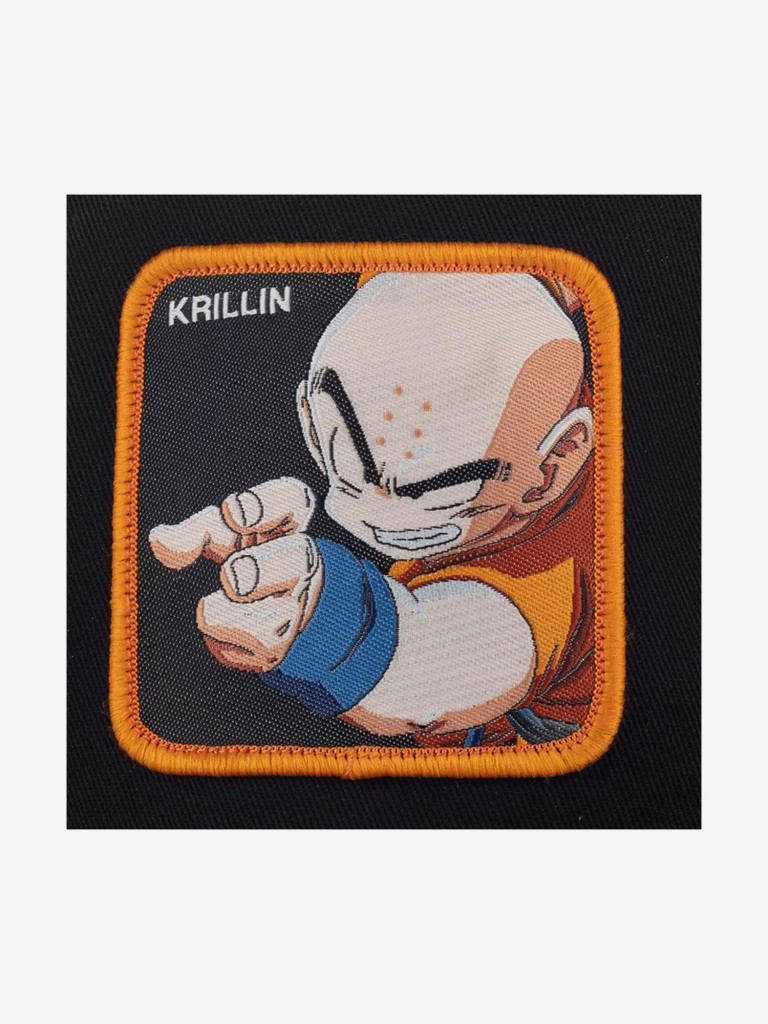 Бейсболка с сеточкой CAPSLAB CL/DBZ3/1/KRI4 Dragon Ball Krillin (черный)