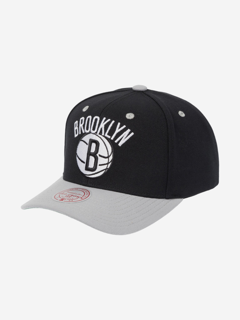 Бейсболка MITCHELL NESS HP8764-BNEBLCK Brooklyn Nets NBA (черный)