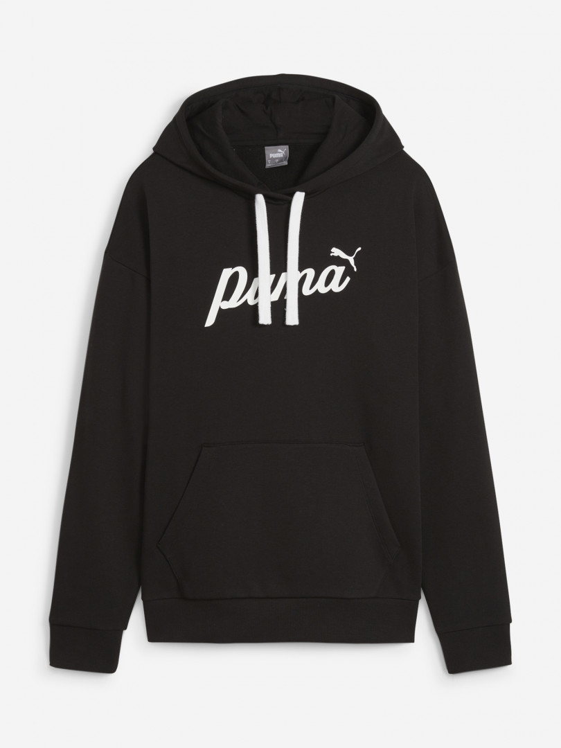 Худи женская PUMA Ess+ Blossom Script, Черный